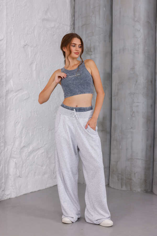 Kadın Karmelanj Oversize Eşofman Altı | MSC 409alt